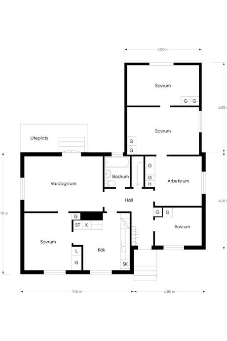 6 rum Villa på Gullebo Lyckås Åtvidaberg Åtvidabergs kommun - bild 34