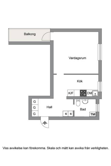 1 rum Lägenhet på Duvedsvägen 13 Vällingby Centrum Stockholms kommun - bild 14