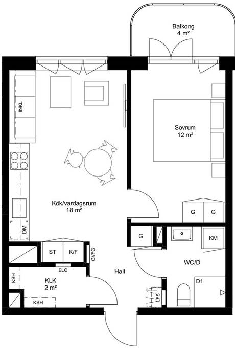 2 rum Lägenhet på Turebergs allé 4 Sollentuna kommun - bild 7
