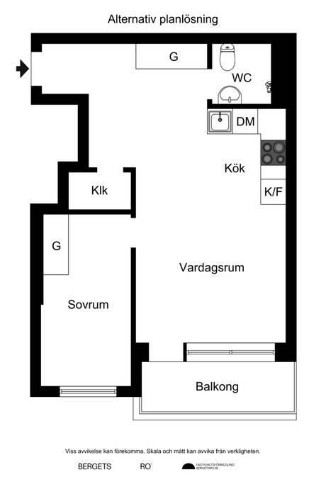 2 rum Lägenhet på Kruthusbacken 82B Råsunda Solna kommun - bild 23