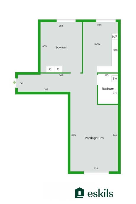 2 rum Lägenhet på Intagsgatan 18C Djurgården Eskilstuna kommun - bild 24