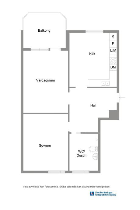 2 rum Lägenhet på Knotavägen 6 Bjurhovda Västerås kommun - bild 33