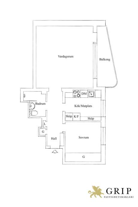 2 rum Lägenhet på Norbergsgatan 4A Lund Centrum / Södertull Lunds kommun - bild 29