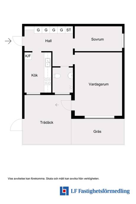 2 rum Lägenhet på Oshögavägen 228 Oxie Malmö kommun - bild 17