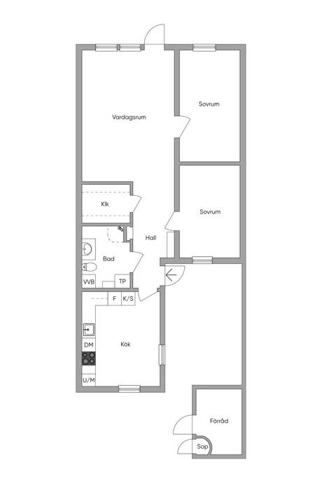 3 rum Radhus på Arrendegatan 75 Alingsås Alingsås kommun - bild 18