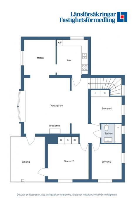 5 rum Villa på Högvägen 20 Skogalund Nacka kommun - bild 49