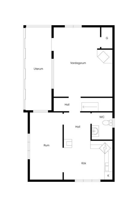 2 rum Villa på Östra Berga 83 Lysvik Sunne kommun - bild 35