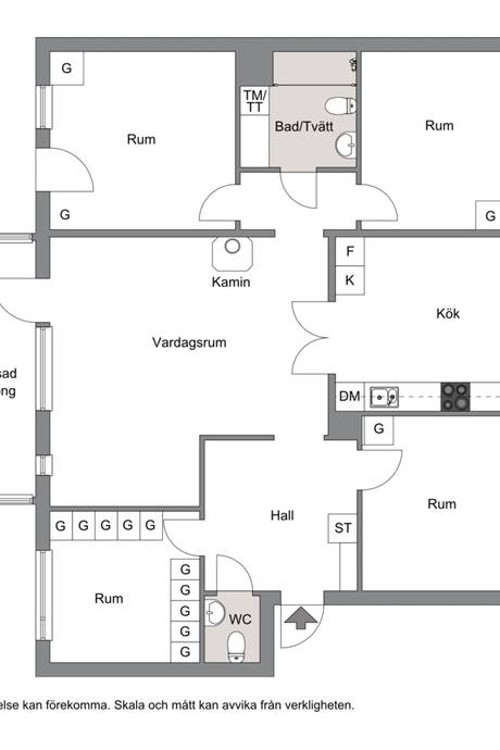5 rum Lägenhet på Lilla vägen 12 Centrum Enköpings kommun - bild 23