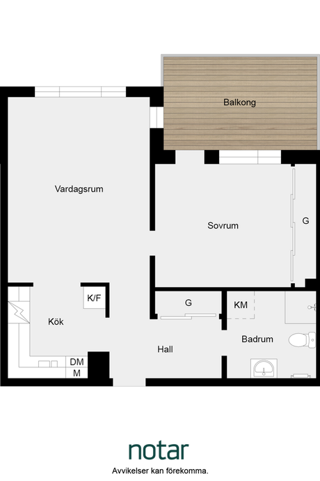 2 rum Lägenhet på Kabelverksgatan 42 Älvsjöstaden Stockholms kommun - bild 17