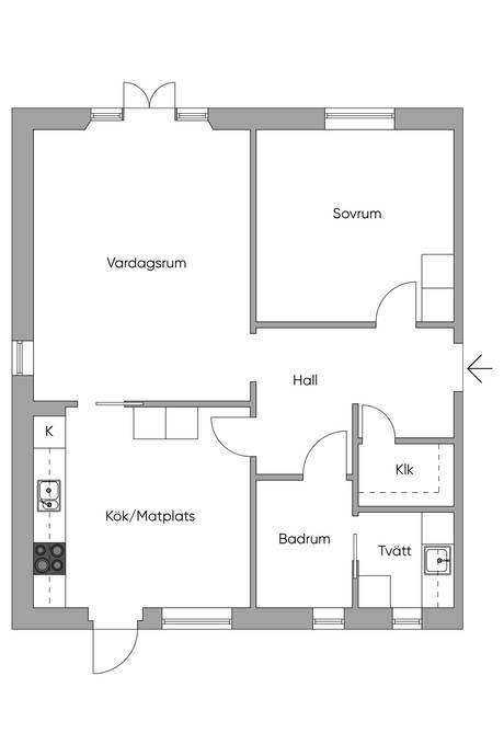 2 rum Lägenhet på Jeppsagård 6C Jeppsagård Staffanstorps kommun - bild 19