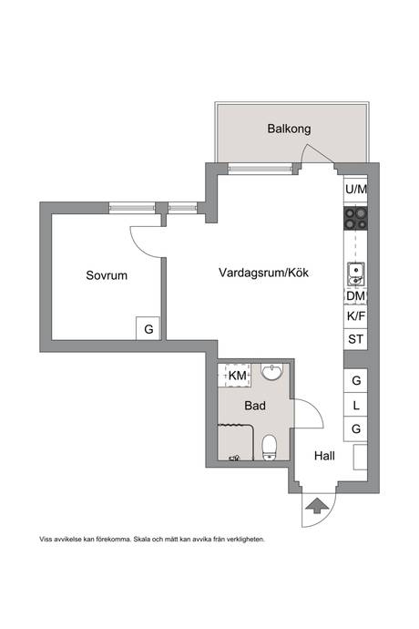 2 rum Lägenhet på Wilhelm Kåges gata 3 Gustavsberg Porslinskvarteren Värmdö kommun - bild 15