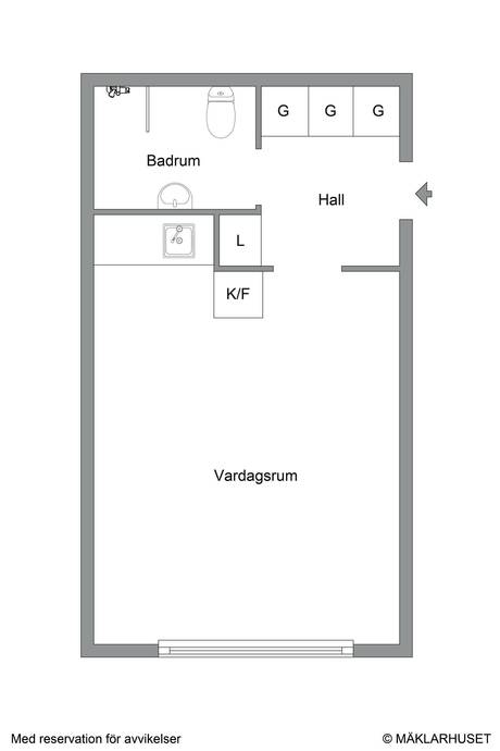 1 rum Lägenhet på Logdansvägen 40 Ör Sundbybergs kommun - bild 18