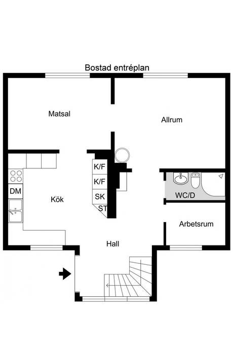 6 rum Villa på Organistgatan 5A, 5B Oxbacken Skara kommun - bild 18