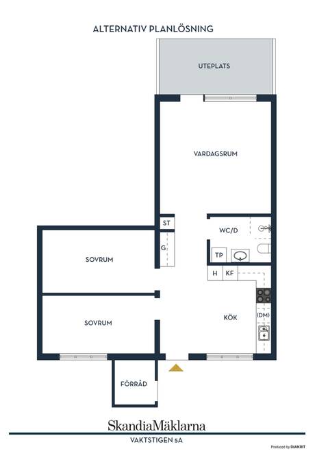 2.5 rum Lägenhet på Vaktstigen 5A Huddinge Huddinge kommun - bild 38