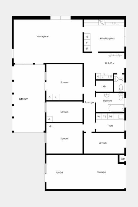 5 rum Villa på Oxelgatan 18 Gunnarsbo Mullsjö kommun - bild 42
