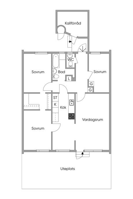 4 rum Villa på Yttersvängen 85 Norra Kroppkärr Karlstads kommun - bild 33