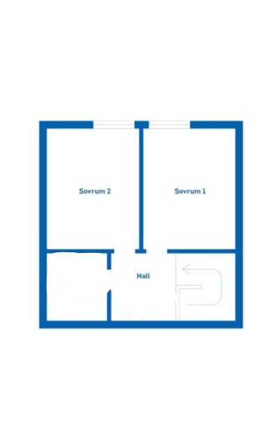 4 rum Radhus på Bragegatan 4 Öster/Djurgården Eskilstuna kommun - bild 25