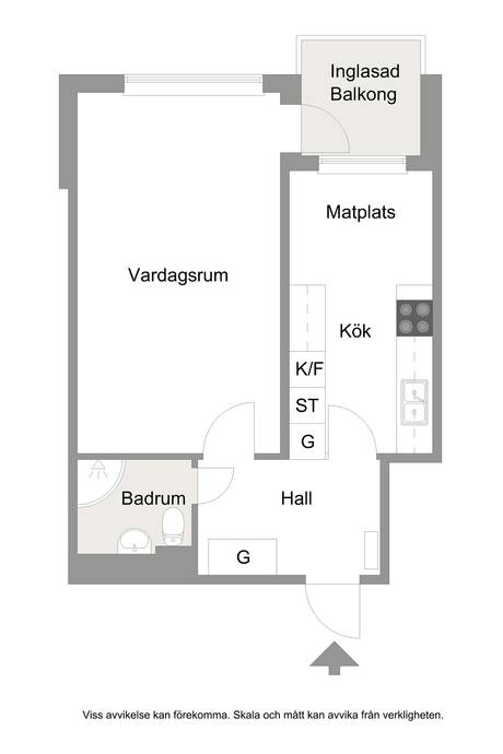 1 rum Lägenhet på Åsgatan 16 Bergsnäs Avesta kommun - bild 27