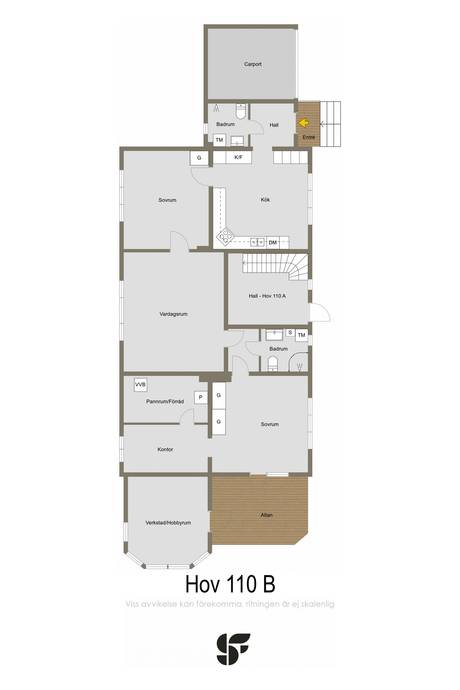7 rum Gård/skog på Hov 110 Hackås Bergs kommun - bild 86