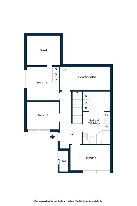 8 rum Radhus på Grenadjärgatan 13 Södra Skiljebo Västerås kommun - bild 57