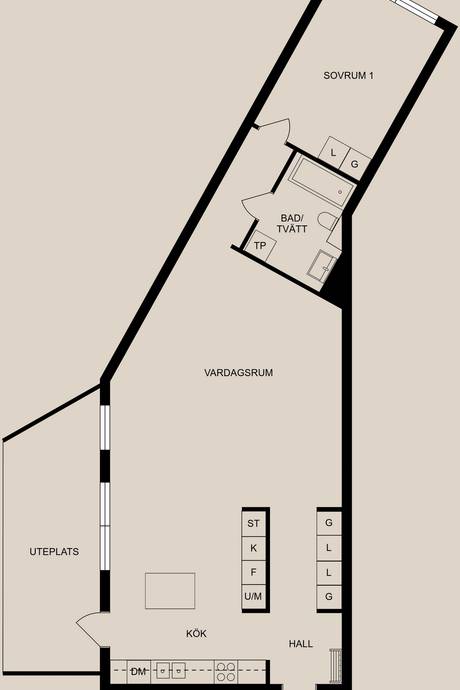 2 rum Lägenhet på Dragsgatan 1 Centralt, Strömmen Norrköpings kommun - bild 23