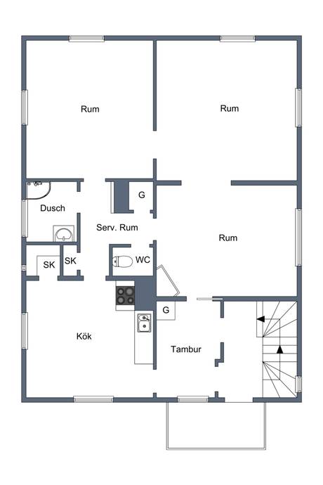 10 rum Villa på Brogatan 22B Centralt Värnamo kommun - bild 31