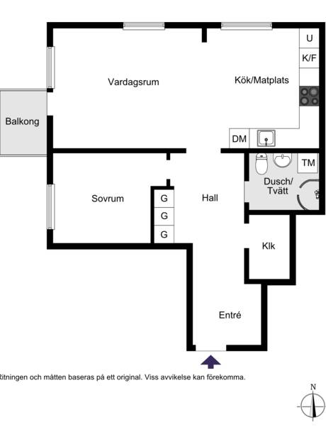 2 rum Lägenhet på Vasavägen 6, 4 tr Vasalund Solna kommun - bild 28