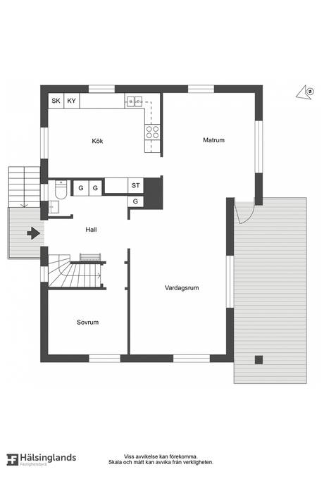 5 rum Villa på Gamla vägen 12 Nordanstigs kommun - bild 22