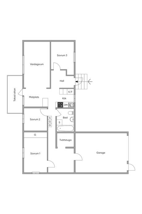 4 rum Villa på Vinkelgatan 8 Gylletäppan Borlänge kommun - bild 35