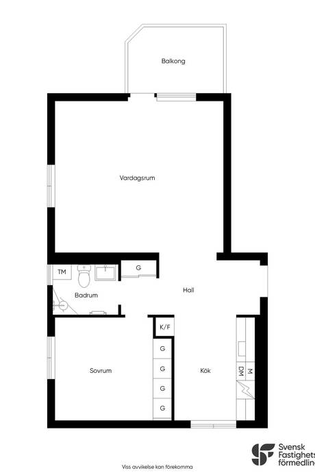 2 rum Lägenhet på Agnegatan 8A Västerås Västerås kommun - bild 11