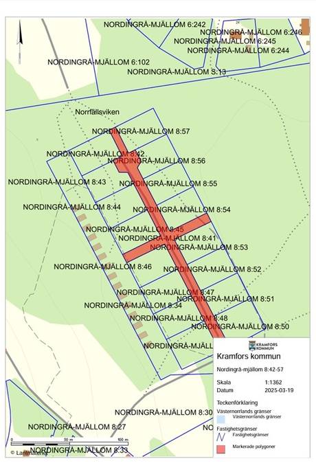 Tomt på Norrfällsviken Kramfors kommun - bild 2
