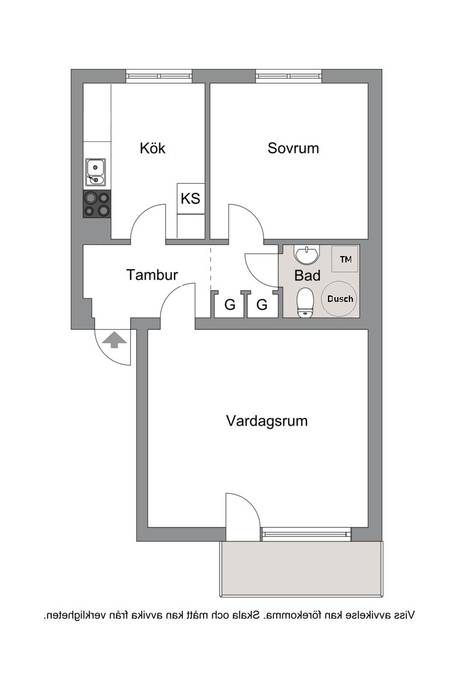 2 rum Lägenhet på Engelbrektsgatan 14B Östhammar Östhammars kommun - bild 16