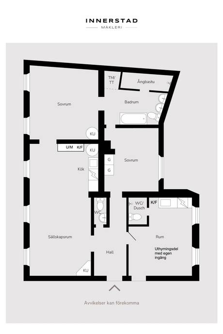 4 rum Lägenhet på Smala gränd 3 Östermalm Stockholms kommun - bild 47