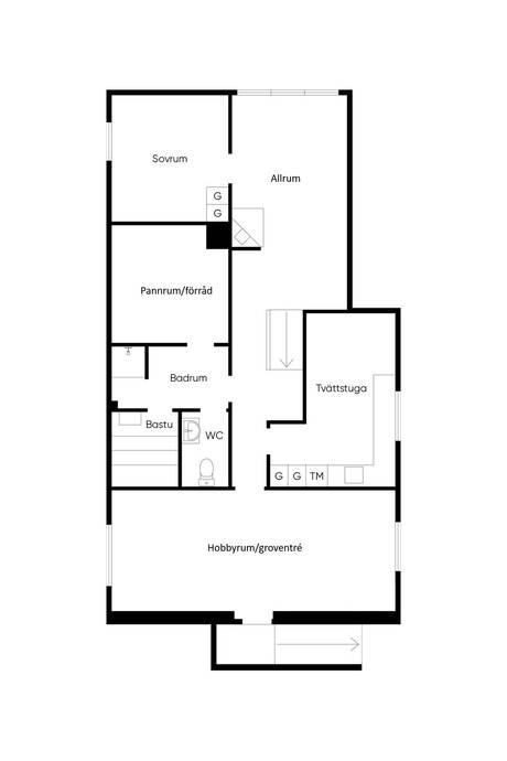5 rum Villa på Västanvik Jerusalemsvägen 2 Leksand Leksands kommun - bild 36