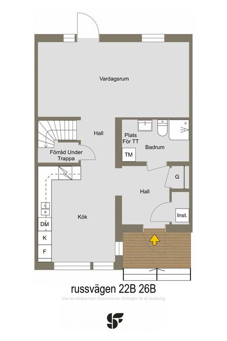 5 rum Radhus på Russvägen 26B Österro Sundsvalls kommun - bild 23