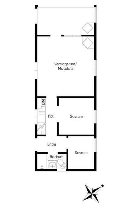 3 rum Villa på Berg Dalsjövägen 3 Åtvidaberg Åtvidabergs kommun - bild 25