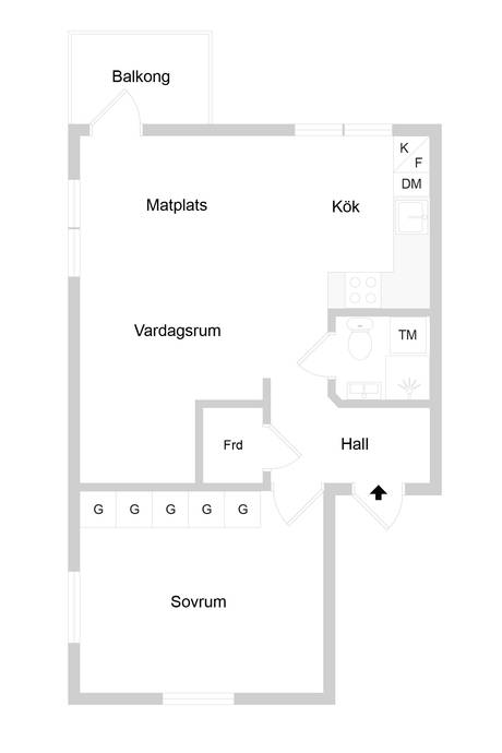 2 rum Lägenhet på Mimers väg 4B Katrineholms kommun - bild 18