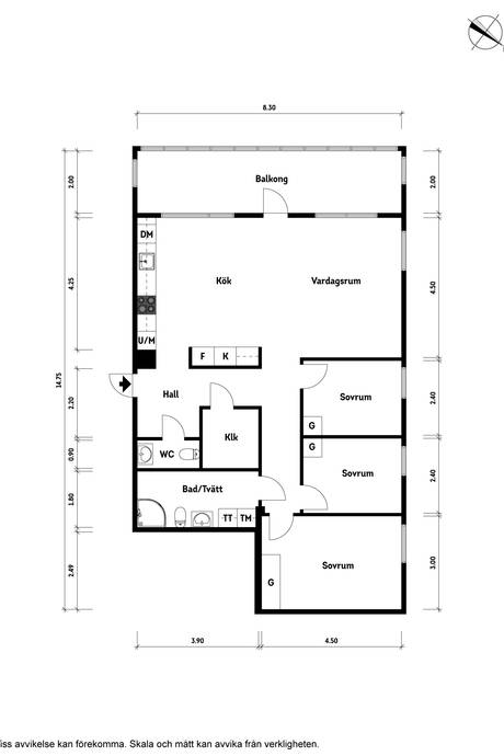 4 rum Lägenhet på Kvarnbygatan 11 Kvarnbyn Mölndals kommun - bild 20