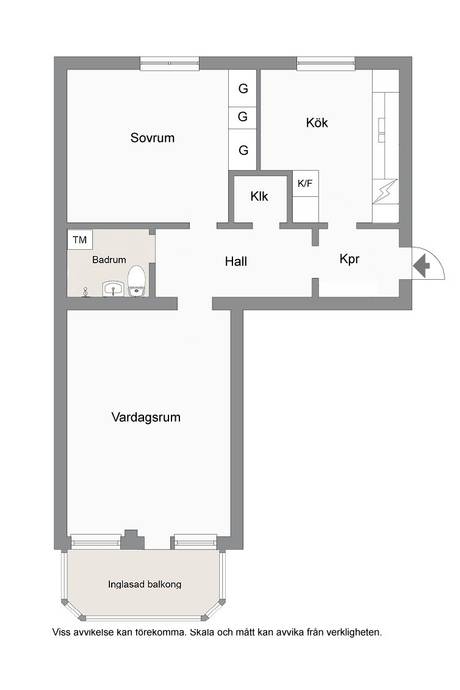 2 rum Lägenhet på Bovägen 10E Timrå Timrå kommun - bild 30