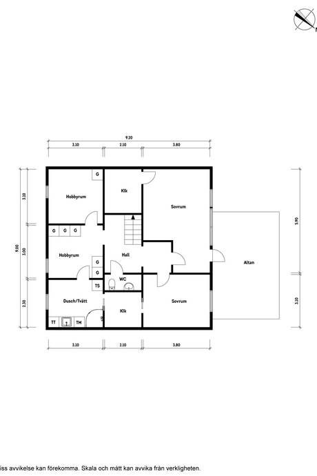 4 rum Villa på Klarinettvägen 194 Fors Kungsbacka kommun - bild 31