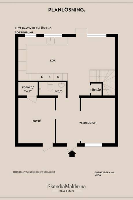 5 rum Radhus på Gränsvägen 126 Solhem Stockholms kommun - bild 43