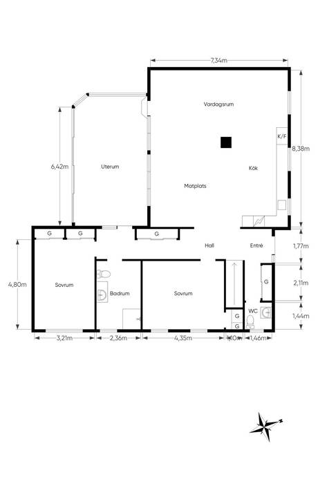 3 rum Villa på Vetagatan 11 Mjölby Mjölby kommun - bild 36