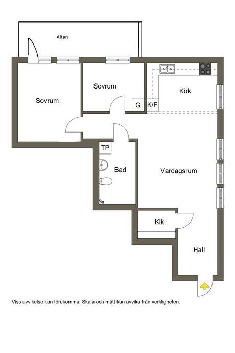 3 rum Lägenhet på Gropgatan 6 Leksand Leksands kommun - bild 27