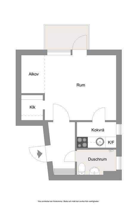 1 rum Lägenhet på Södervägen 11G Centralt Knivsta kommun - bild 14