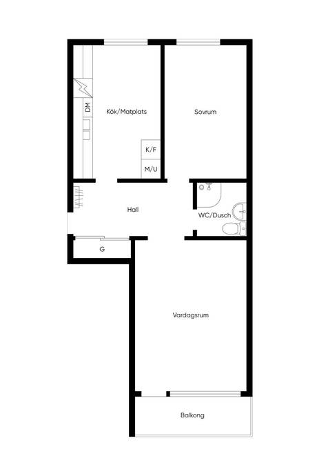 2 rum Lägenhet på Veckovägen 34 Jakobsberg Järfälla kommun - bild 17