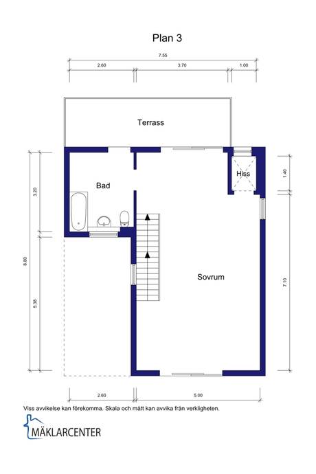 5 rum Villa på Kompassgatan 12 Västra Hamnen Malmö kommun - bild 36