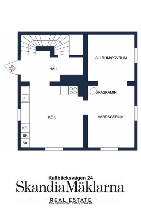 3 rum Vinterbonat fritidshus på Kallbäcksvägen 24 Skog Söderhamns kommun - bild 37