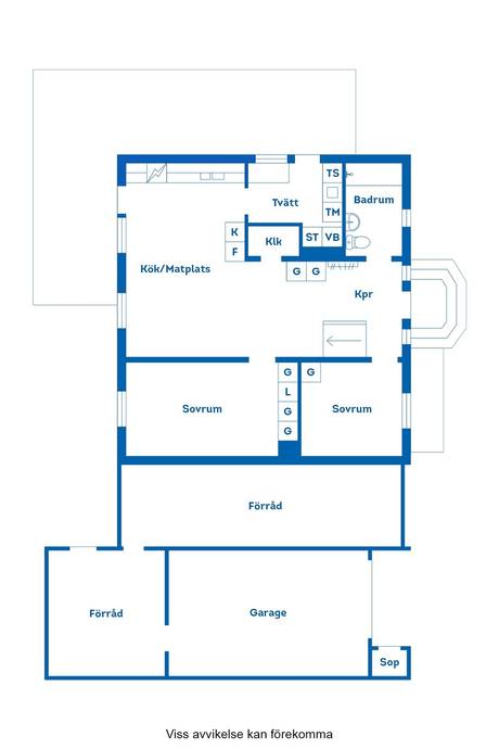 4 rum Villa på Bermansgatan 20 Västra Gärdet Falkenbergs kommun - bild 28