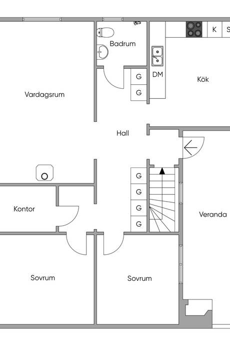 4 rum Parhus på Västra Räknäsvägen 6B Räknäs Värmdö kommun - bild 21