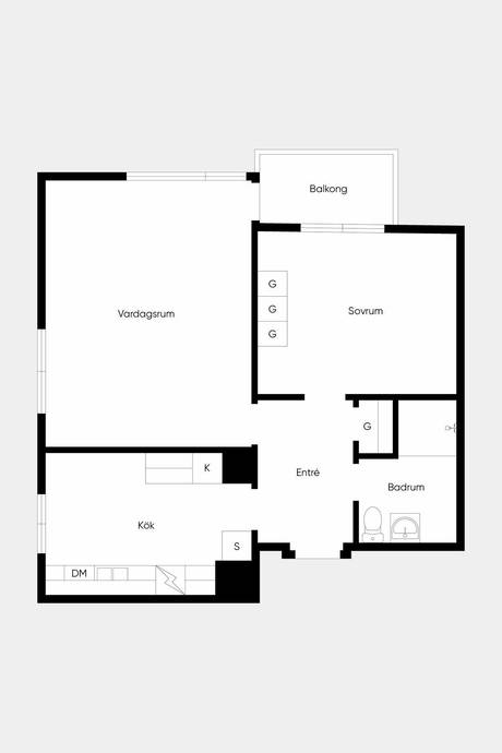 2 rum Lägenhet på Hagadalsgatan 36 Hagadal Tranås kommun - bild 15